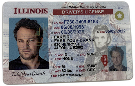 Illinois Fake ID - Duplicates Included