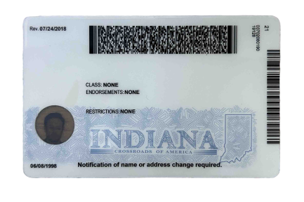 New Indiana Fake ID - Duplicates Included - Image 3
