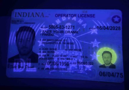 New Indiana Fake ID - Duplicates Included - Image 4