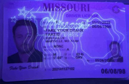 New Missouri Fake ID - Duplicates Included