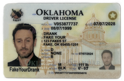 [New] Oklahoma Fake ID - Duplicates Included
